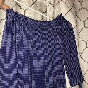 Off the shoulder dress